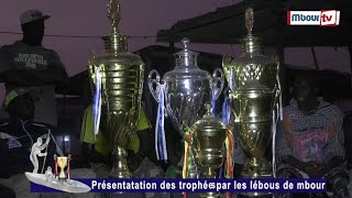 Régates 2024 coupe Amadou Ba  Les rameurs de Mbour ont présenté au public leurs trophées [upl. by Warchaw]