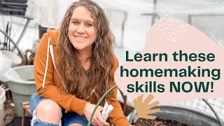 7 Skills Homemakers Should Learn  Homemaking skills for home selfsufficiency and the kitchen [upl. by Ballard]