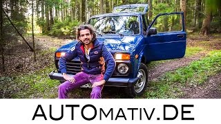 Ein wahrer Offroader Lada 4x4 TaigaNiva im Fahrbericht  Offroad in den Vogesen [upl. by Amathist389]