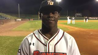 Tusculum Baseball Postgame vs Coker March 29 2019 [upl. by Kerge85]