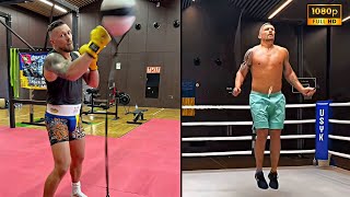 Oleksandr Usyk training for Tyson Fury Training camp PART 2 HIGHLIGHTS HD BOXING 2024 [upl. by Annel]