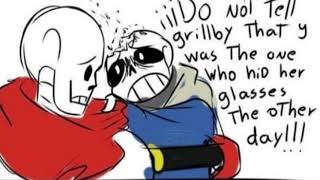 Sans Stubs His Toe Undertale Comic Dub [upl. by Buyer]