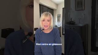 20 juillet mars entre en gémeaux astrochristinehaas horoscope guidance developpementpersonnel [upl. by Oironoh]