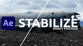 How to STABILIZE a SHAKY VIDEO in After Effects if Warp Stabilizer fails [upl. by Col296]