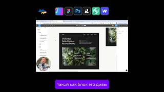 Адаптив Webflow webflow вебфлоу вебдизайн [upl. by Towny]