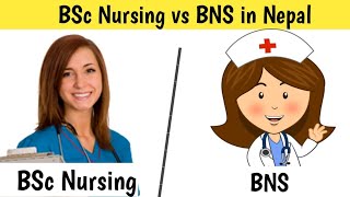 BScNursing vs BNS Bachelor in Nursing Science  BN vs BscNursing in Nepal [upl. by Clint]