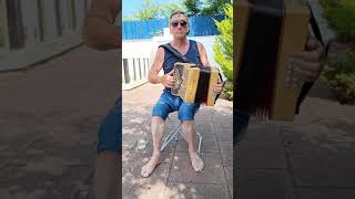 Irish Jig THE IRISH WASHERWOMAN 💧 on button accordion [upl. by Rider]