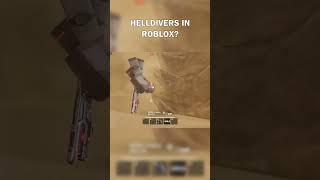 HellDivers In Roblox [upl. by Adahsar]