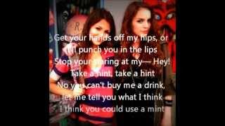 Take a Hint lyrics  Victorious  Tori amp Jade Victoria Justice and Elizabeth Gillies [upl. by Lohner229]