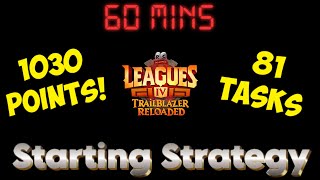 Spoiler alert Leagues 4 ultimate starting strategy  Trailblazer reloaded OSRS guide [upl. by Alicec]