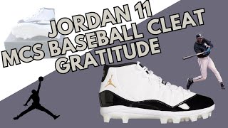 Jordan 11 TD quotGratitudequot  TD Football Cleat  Chicago White Sox  Opening Day  INHAND [upl. by Sylvie]