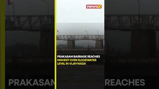 watch  Highest Ever Water Level In Vijayawada  Andra Pradesh [upl. by Ihtraa229]