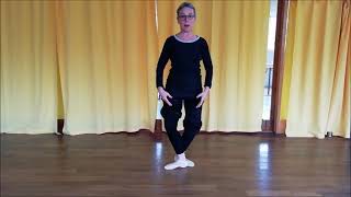 Cours de danse classique aprèsmidi  le pas de basque et le soutenu en tournant [upl. by Heti]