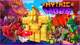 MYTHIC MOBS OS NOVOS MOBS DO MINECRAFT 120  TUTORIAL MINECRAFT MOD [upl. by Bensen]