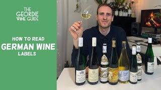 How to read German Wine Labels [upl. by Lekram]