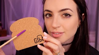 Gibi ASMR Toaster Coaster Cork Tapping Tracing Scratching amp Unboxing [upl. by Daley]