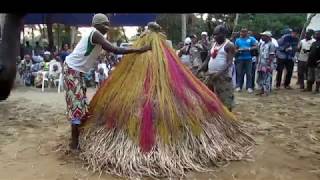 10012017 Dancing Zangbeto in Ouidah [upl. by Lucias619]