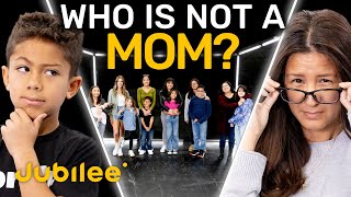 6 Moms vs 1 Fake  Odd One Out [upl. by Kristos]