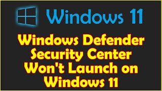 Windows Defender is GoneDisappeared  Fix defender not showing [upl. by Drwde976]