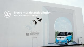 Regardez Une Murale Prendre Vie  Volkswagen Canada [upl. by Ahsinoj]