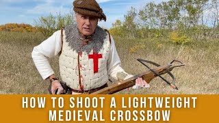 How a Lightweight Medieval Crossbow Works [upl. by Anyrb]