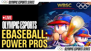 🔴 Baseball  LIVE Olympic Esport Series FINALS [upl. by Kentigera]