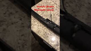 Honshu Boshin Wakizashi Sword [upl. by Yerffej656]