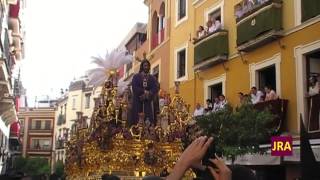 Jesus Cautivo y Rescatado del Poligono San Pablo por cuesta bacalao de Sevilla Semana Santa 2014 [upl. by Lorenz736]