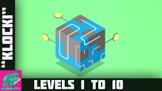 Klocki  Levels 1 to 10 Walkthrough Gameplay [upl. by Ciel972]