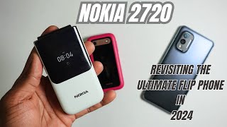 Nokia 2720 in 2024  Revisiting the Ultimate Flip Phone [upl. by Deena]