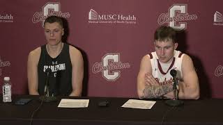 Mens Basketball Post Game Press Conference vs St Josephs 122123 [upl. by Sirrad]