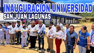 Inauguración de UNIVERSIDAD en San Juan Lagunas Putla Oaxaca [upl. by Angadresma514]