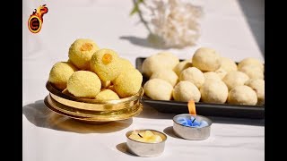 റവ ലഡൂ  Easy Rava Ladoo  Sooji Ladu Veenas Curryworld  Ep427 [upl. by Arahsit]