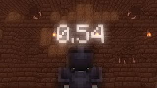 MÓJ PERSONALNY REKORD W NETHERITE ARMOR SPEEDRUN 054 SET SEED GLITCHES [upl. by Adaha974]