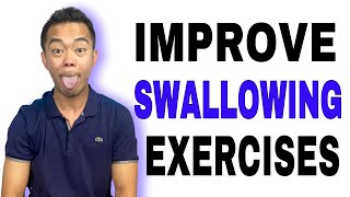 Improve Swallowing Mouth and Tongue Exercises [upl. by Attener60]