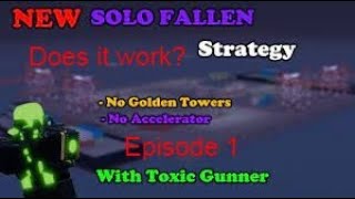 Does this strategy work eggrypted solo fallen toxic gunner strategy EPISODE 1 [upl. by Anselm]