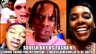 Soulja Boy Sues TashaK Over Leaked Pics amp Interview With Alleged Gay BF  Blames Meek Mill [upl. by Photina301]