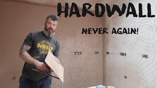 I will NEVER use Hardwall on these blocks again A hard float and set plastering job [upl. by Kassia]