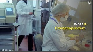 What is Chymotrypsin test [upl. by Ilagam]