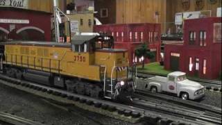 MTH Union Pacific Genset preforming Switching Operations in HD [upl. by Anirahc]