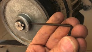 REMOVING a stripped or rounded allen screw fast and easy technique [upl. by Mosa]