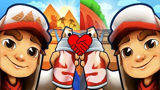 Subway Surfers Cairo 2022 🆚 Classic 2024 Gameplay [upl. by Terese]