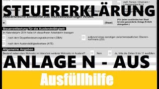 Anlage N  Aus Elster  ELSTER Tutorial  Steuererklärung selber machen [upl. by Rramal]