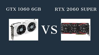 ASUS RTX 2060 SUPER vs ASUS GTX 1060 6GB in 2020 [upl. by Aprile244]