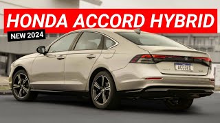 New 2024 Honda ACCORD Hybrid Is a Great Sedan in an SUV World [upl. by Damales]