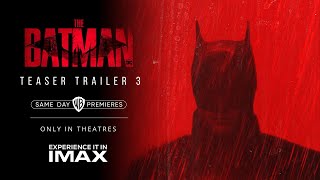 DCs THE BATMAN 2022 Teaser Trailer 3  Warner Bros UK [upl. by Lletnahs]