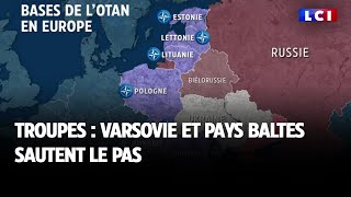 Troupes  Varsovie et pays Baltes sautent le pas [upl. by Faden830]