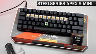 Unboxing Steelseries Apex 9 Mini Gaming Keyboard with Call of Duty Modern Warfare II Keycap  ASMR [upl. by Snyder]