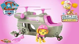 Hélicoptère de Stella Pat Patrouille Ultimate Rescue Véhicules Paw Patrol Jouets Toy Review Kids [upl. by Hulbig256]