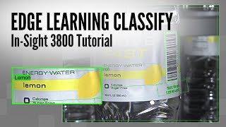 Edge Learning Classify Tutorial  InSight 3800 Vision System [upl. by Aicenert]